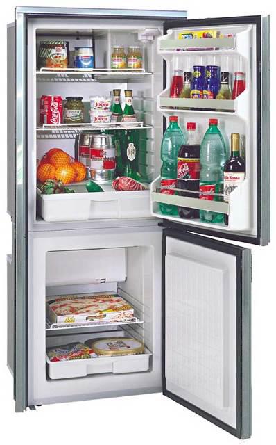 CRUISE Classic Marine Refrigerators CRUISE 195 Stainless Steel The Isotherm Cruise 195 Stainless Steel (INOX) Marine Refrigerator / Freezer is an upright combo unit that features the