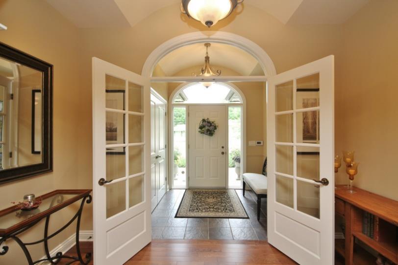 Foyer: Enter into the spacious Foyer with double closet & French doors leading to the main living area.