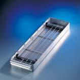 sides/ lid 7 x 7 x 3 mm With 3 holders for 2 rigid fibre optics of different lengths E 473/1 insert