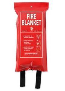 Fire Extinguishers - Blanket Any colour body or label but they are usually red or white For use on any