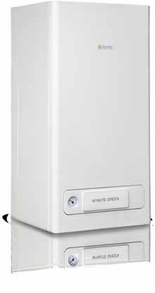 Mynute Green is a condensing boiler ideal for installation in low temperature systems. Efficiency accoding to European Directive EEC 92/42.