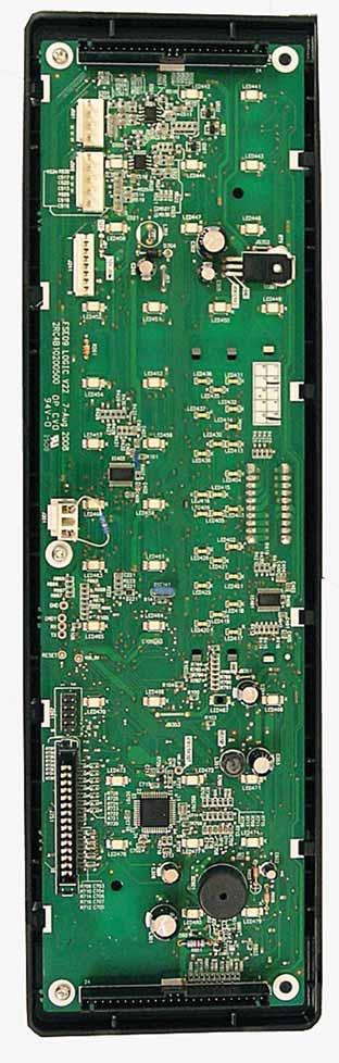 Main Logic Board J241 - Cooktop and Oven Relay Control Boards (LIN Serial) J501 - Upper Oven Sensor