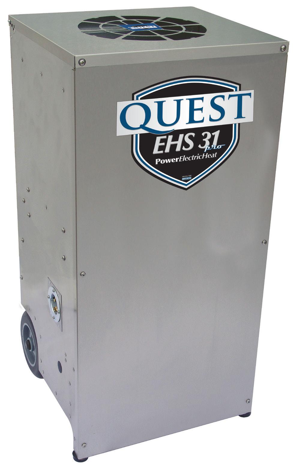 At the 50-amp setting, the Power Electric Heat EHS 31 Pro produces 31,000 BTU s thats 360 CFM with a 80 F temperature rise.