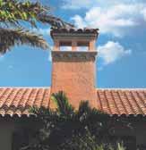 overhangs or molded cornices with shallow tile roof overhangs 5 5 6 WINDOWS Arched top