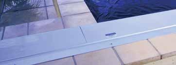 LIDS AND BENCHES Aluminum lid Our standard lid for both Universal track and Underside track systems offers an economical way to conceal