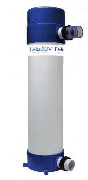 Delta UV product range using powerful UV-C ray lamps.