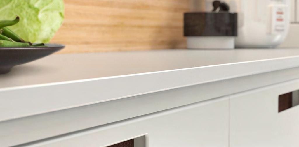 GottsKÄR worktop in a in a separate storage solution Not only in a kitchen, GOTTSKÄR also looks great on top of base cabinets to create a separate storage solution in any room of your home.