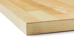 Better for the environment We maximized the benefits and minimized the use of solid wood by using a