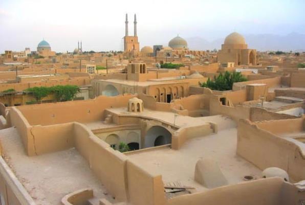 Day 5: FULL DAY CITY TOUR OF YAZD Today, we explore the Old City of Yazd and the attractions in it. The Jame Mosque with its high portal and lofty minarets is the starting point of our tour.