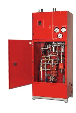 s y s t e m va lv e s & Devices R E D - E - C a b i n e t Integrated Fire Protection Packages The Red-E-Cabinet is a pre-assembled fire protection valve package enclosed within a free-standing