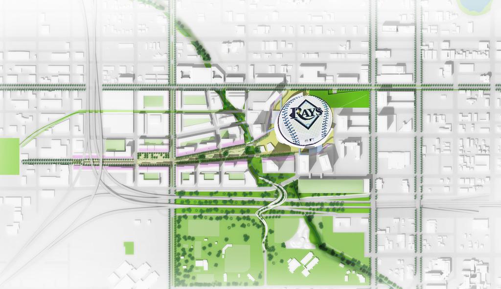 1st Avenue South Future BRT Booker Creek 30 Buffer 35 Acres Restricted