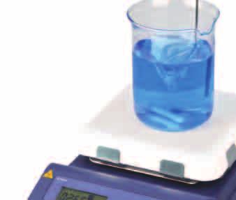 SCILOGEX 7 inch square magnetic stirrers have glass ceramic plate extremely resistant to corrosion and easy to clean.