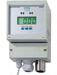 the AutoCal program ensures an automatic calibration of the sensor to a known concentration of test gas. The GMA36 pro uses smart, plug and play electro-chemical sensors that can be easily exchanged.