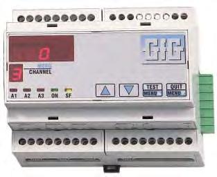 Controller systems GfG fixed systems are available in various mounting formats; either DIN-rail mounted, wall mounted or as part of a 19 rack.