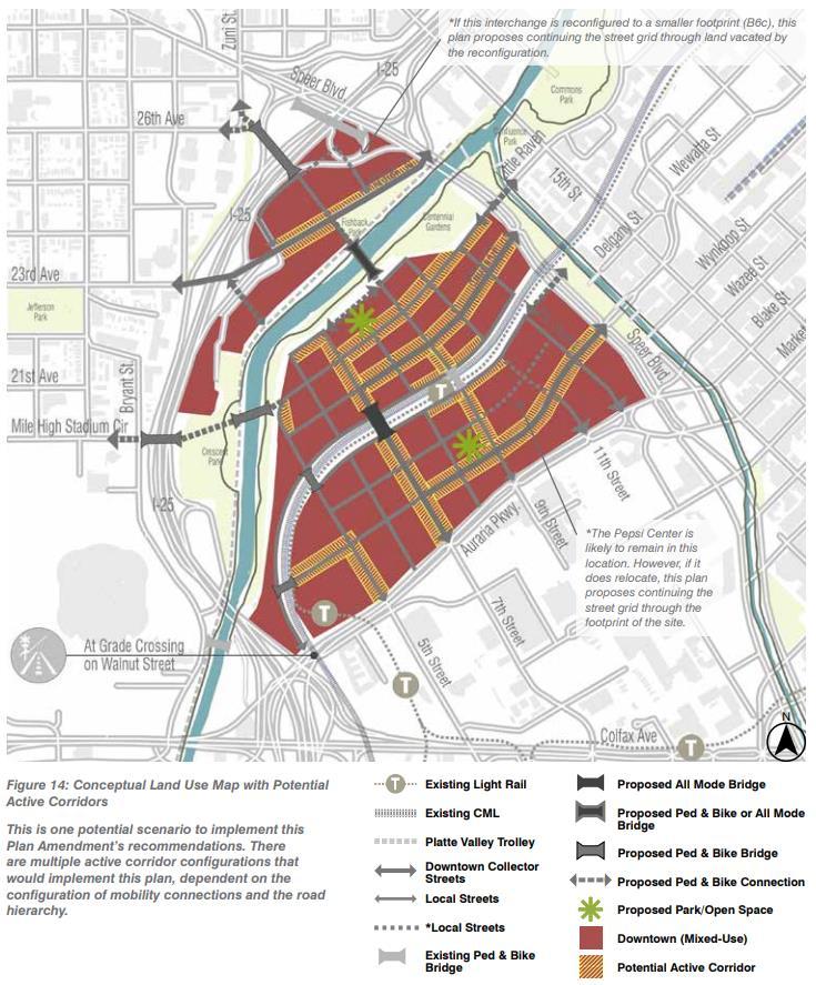 Page 19 The proposed map amendment facilitates mixed-use development with limited parking and active ground floor design/uses, which is consistent with the goals of the Downtown Area Plan.
