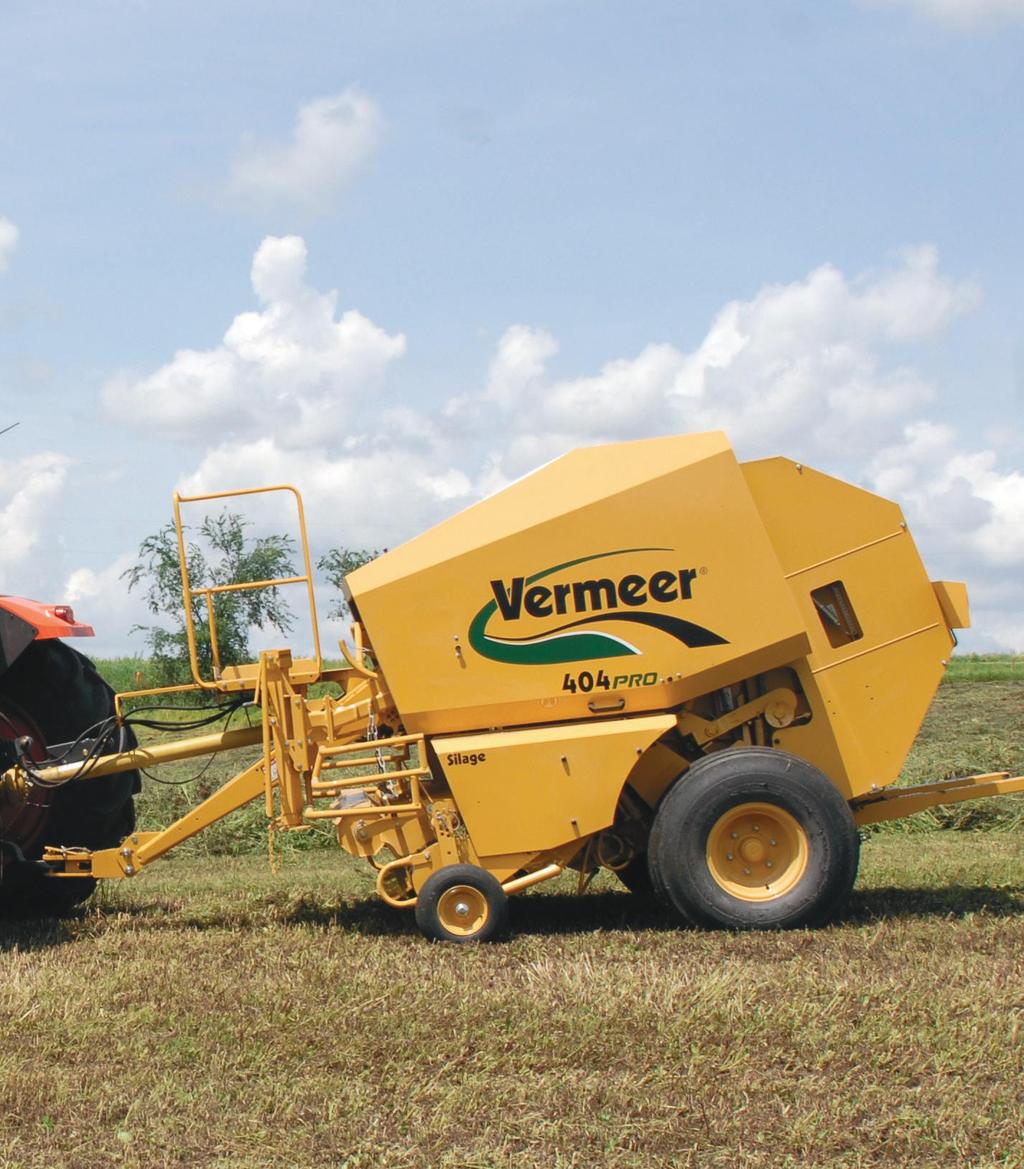 Meet the partner in strength and reliability, Vermeer Net, available for 4 ft and 5 ft (.2 m and.5 m) balers of all kinds.