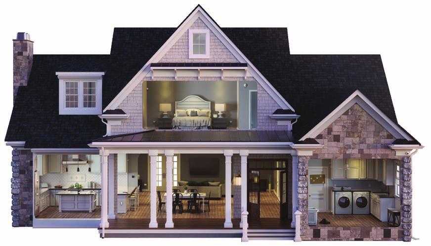 WELCOME Motion Sensor: Cues lighting or simply alerts to movement within the home Light Module: Lights can be turned on or off, or dimmed without getting up Côr Hub: Designed to be placed within easy
