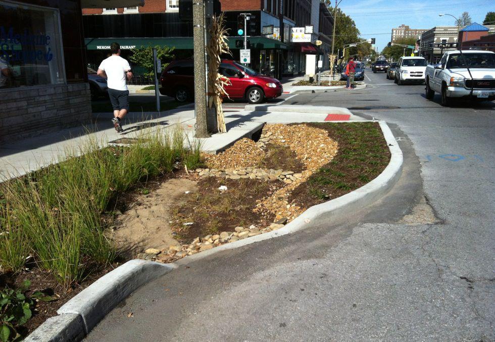 Curb Extensions or Bumpouts Increase
