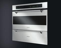 Classic 38cm options There are three 38cm height touch control Classic compact ovens, one a multifunction oven with pyrolitic cleaning, another a 23 litre steam oven, and the