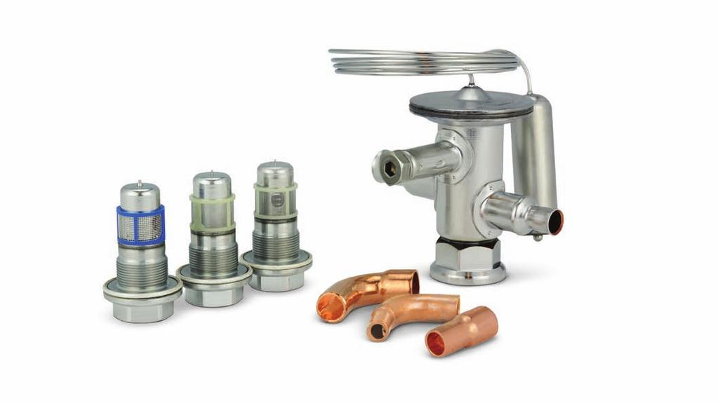 TUA - Thermostatic Expansion Valves for Ice Machines These kits are designed with contractors in mind to help save time and money by providing a universal valve that can easily be adapted to replace