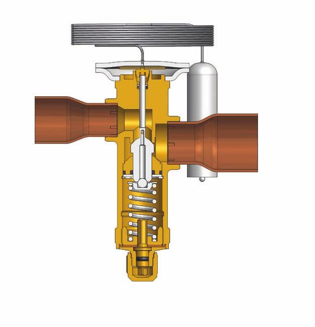 TGE - Thermostatic Expansion Valves TGE thermostatic expansion valves are designed for commercial air conditioning and refrigeration.