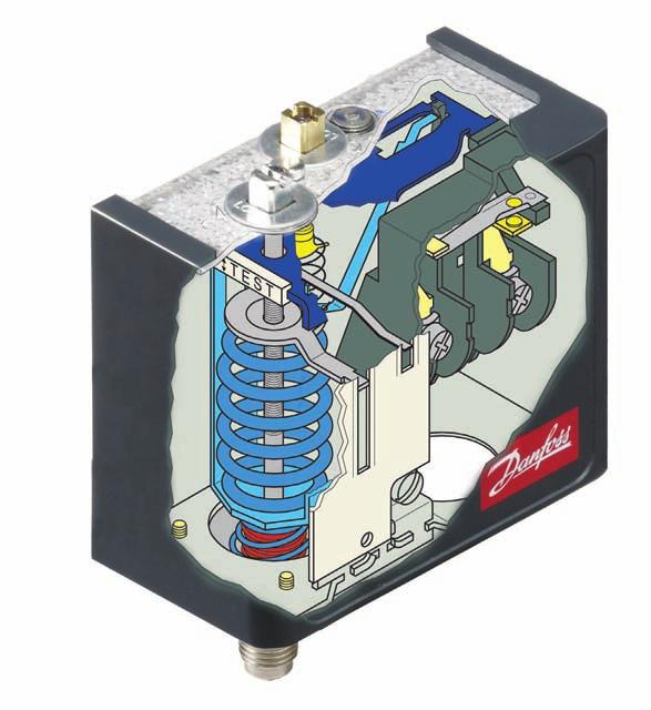 KPU - Pressure Switches KPU pressure switches are designed to be contractor friendly and used in refrigeration and air-conditioning systems to protect the systems from excessively low suction or too