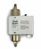 MP - Differential Pressure Switch / Lube Oil Protection Switch MP 54 and MP 55 oil differential pressure switches are used to protect refrigeration compressors against low oil pressure.