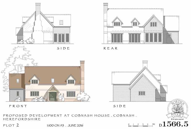 PLOT 2 165,000.00 Planning Permission for a three bedroomed cottage with a rendered exterior.