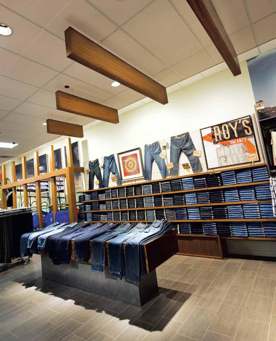 Built for the big boys, Casual Male Retail Group recently opened its new superstore format