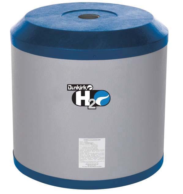 DUNKIRK BOOK 816 EFFECTIVE 8/29/2016 H2O SERIES STAINLESS STEEL BUFFER TANKS Conforms to UL STD 174 Certified to CAN/CSA STD C22.2 No. 110-94 Note: Max. Working pressure 150 psi for all capacities.