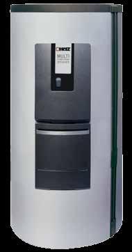 As a result the number of boiler starts is reduced and the efficiency of the entire system increases.