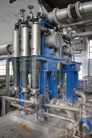 7.2. Approach Flow System Approach flow capacity is 87 tpd and it consists of: Mixing chest with agitator of 15 kw Station with continual cleaners Celleco,