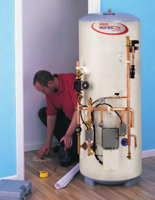 SystemFit Pre-plumbed Unvented Water Heating Santon s value for money unvented cylinder is now available in a pre-plumbed format.
