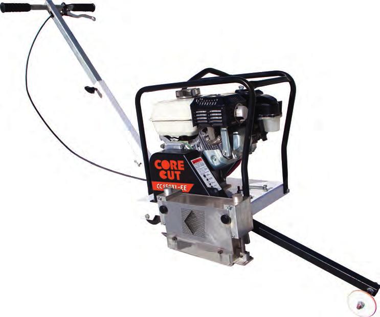 CC150XL-EE Early Entry Saw Gasoline 6 Blade Capacity Push Drive Features & Benefits Maximum