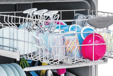 Effortless Dry Move your dishes straight to your cabinets dry, eliminating the need to towel dry.
