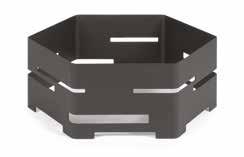 8 cm Black Matte Steel SM133 Black Matte Steel SM135 Black Matte Steel SM135 Spice Shelf Includes Frame & 3 Porcelain Bowls 14 x 4.5 x 2 in 35.6 x 11.