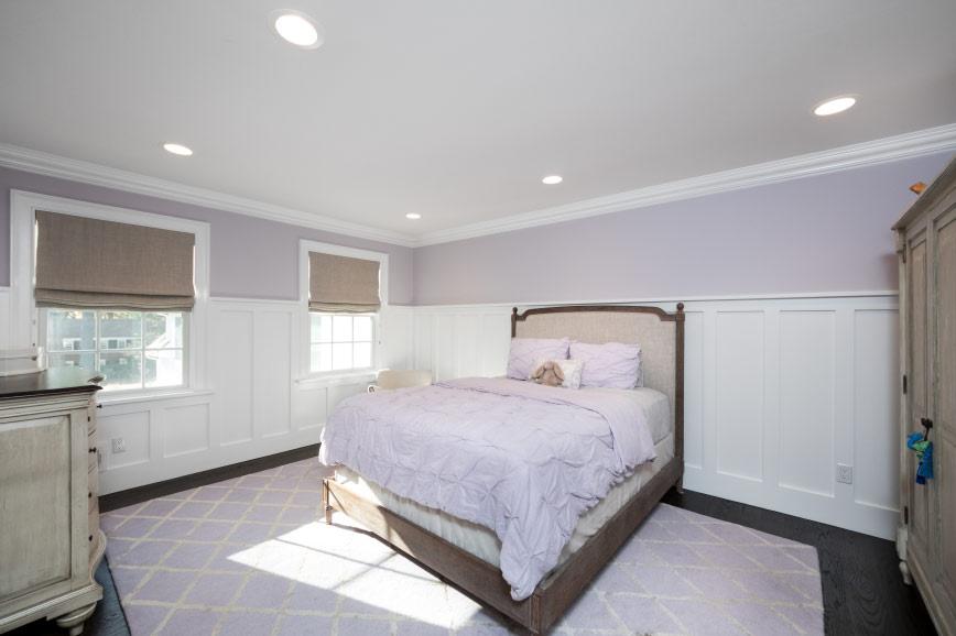 Through the dressing room you ll find a fully customized room-sized walk-in closet as well as the double door entry into the spa-like en suite bath boasting His & Hers vanities with fine Carrera