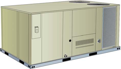 Gas heat sections are designed with aluminized steel tube heat exchangers.