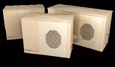 Aeromax heat pumps use natural heat from the air outside to provide central heating (underfloor heating or traditional radiators)