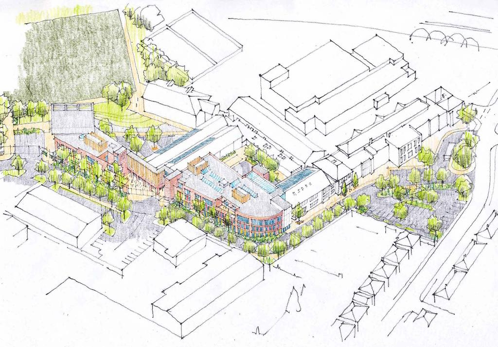 About our development Redevelopment of Tolworth Girls School & Sixth Form The proposed residential development site, which covers an area of 4.55 acres (1.