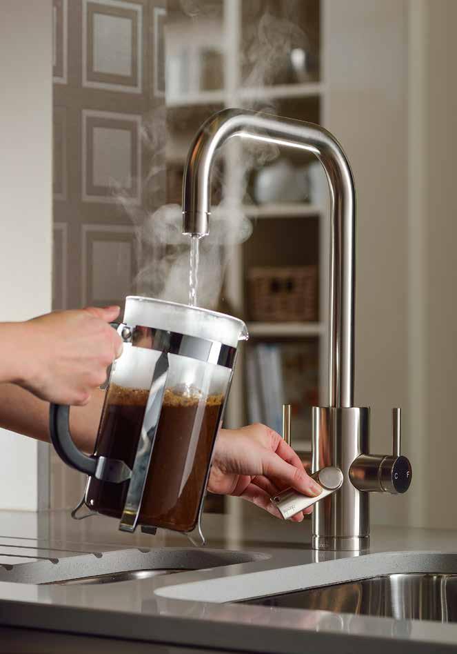 02 CONTENTS WATER THE WAY YOU WANT IT PRONTEAU 4 in 1 kitchen taps are one of the latest innovations by Abode and cater for your every need in the kitchen;