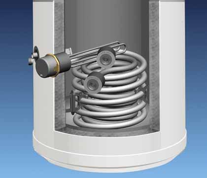 Features and benefits of the cylinder series High levels of heat retention Energy efficiency A critical factor that affects the performance and the overall efficiency of any hot water storage