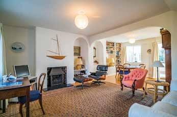 Benefiting from its walled setting, which adds considerably to the privacy and seclusion, there are good views, particularly from the first and second floors over the village and across to the