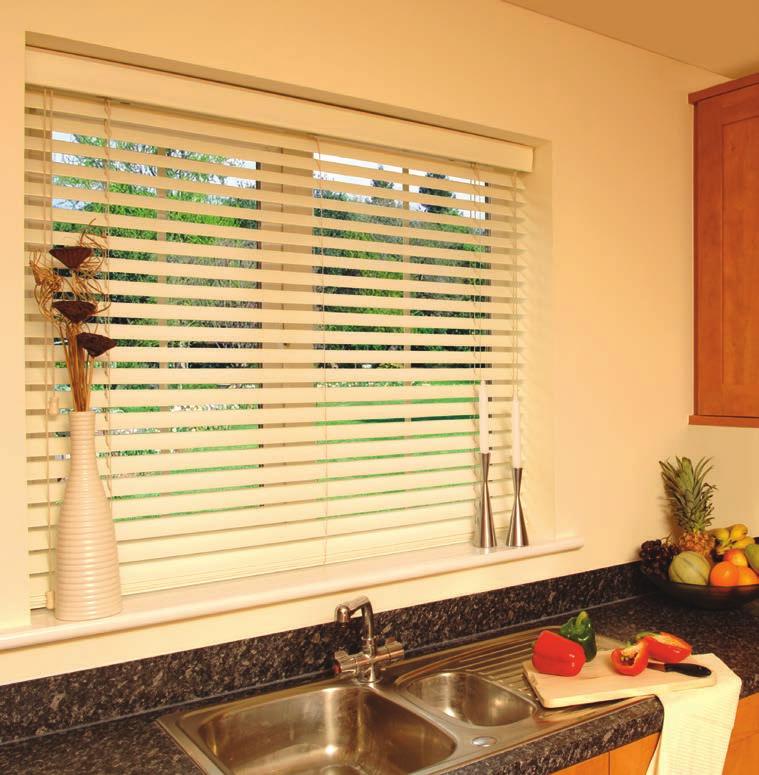 n Palm wooden blinds can be supplied with a motorised tilt operation. palm Pacific PVC Venetian Blinds n Pacific is a range of expanded foam PVC slats.