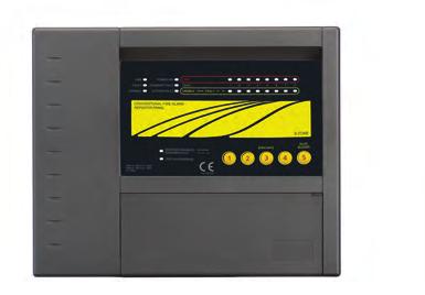 MUTE SCROLL BUZZER Conventional systems FXP4000 series Compatible Repeater Panel The FXP4000 series includes a repeater panel (FXPRP4000) which is compatible with the 8 zone panel.