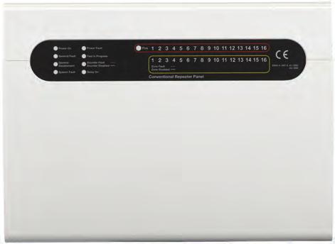FXP5000 series Compatible repeater panel The FXP5000 series includes a repeater panel (FXP5000RP) which is compatible with the