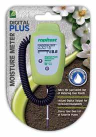 Light & Moisture Meter 1830-6 Per Case Indicates when plants need watering & measures how much light