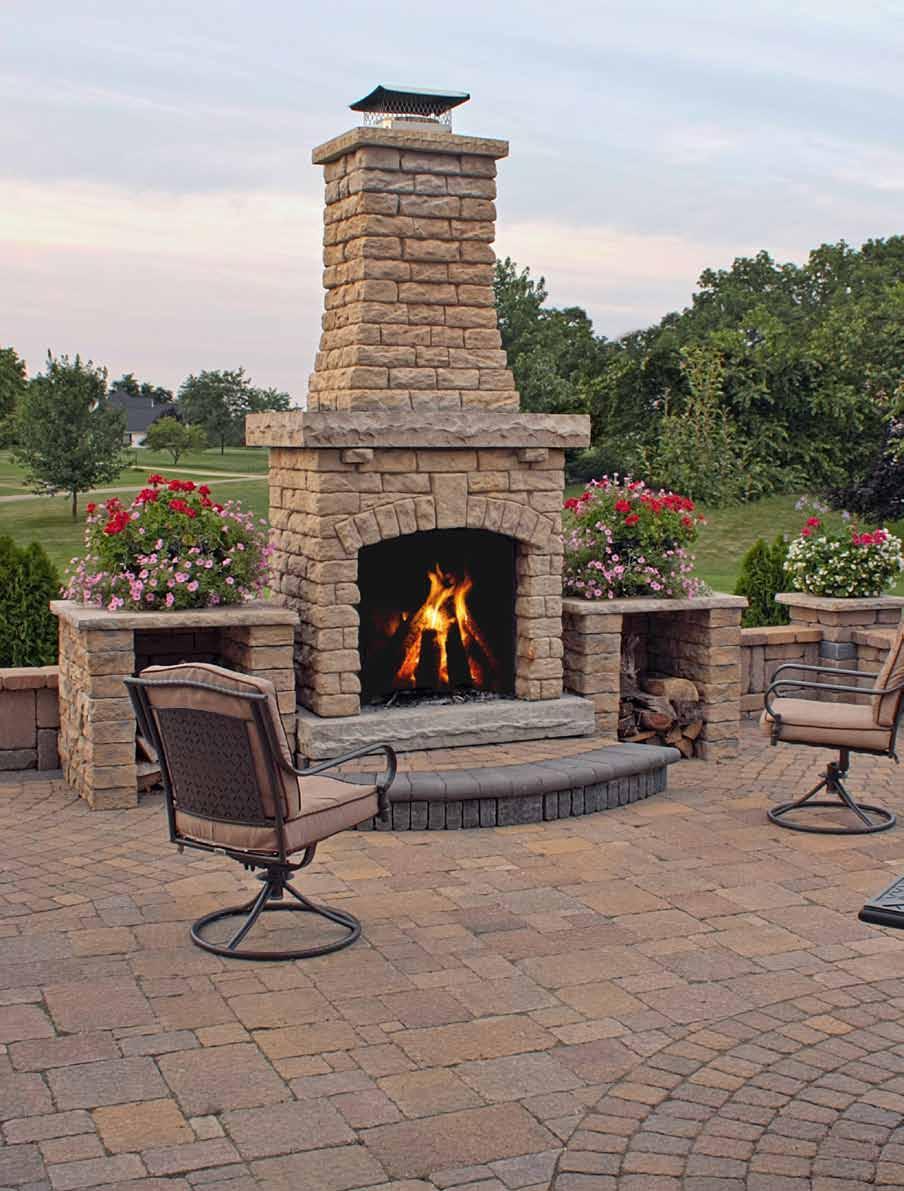 VINTAGE BELHAVEN Vintage Belhaven pavers are perfect for the discerning homeowner that values the rustic, weathered appearance of