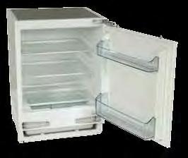 glass shelves 4* freezer 395 COOL > INTEGRATED UNDER COUNTER