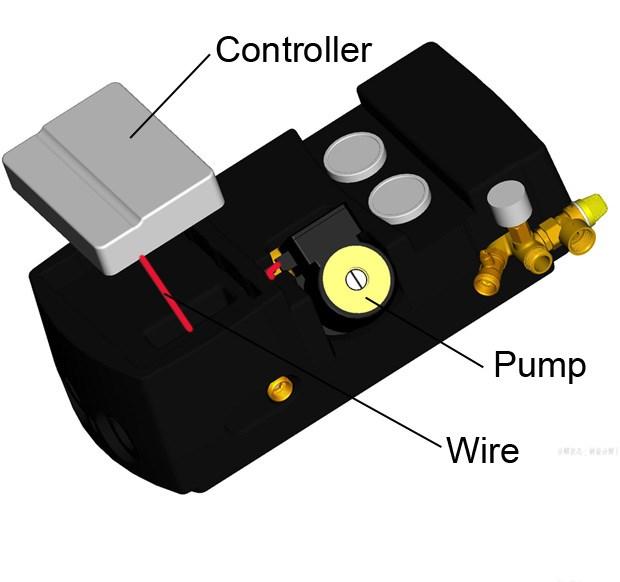 5. The way of wiring The wire can be connected through inside of the EPP